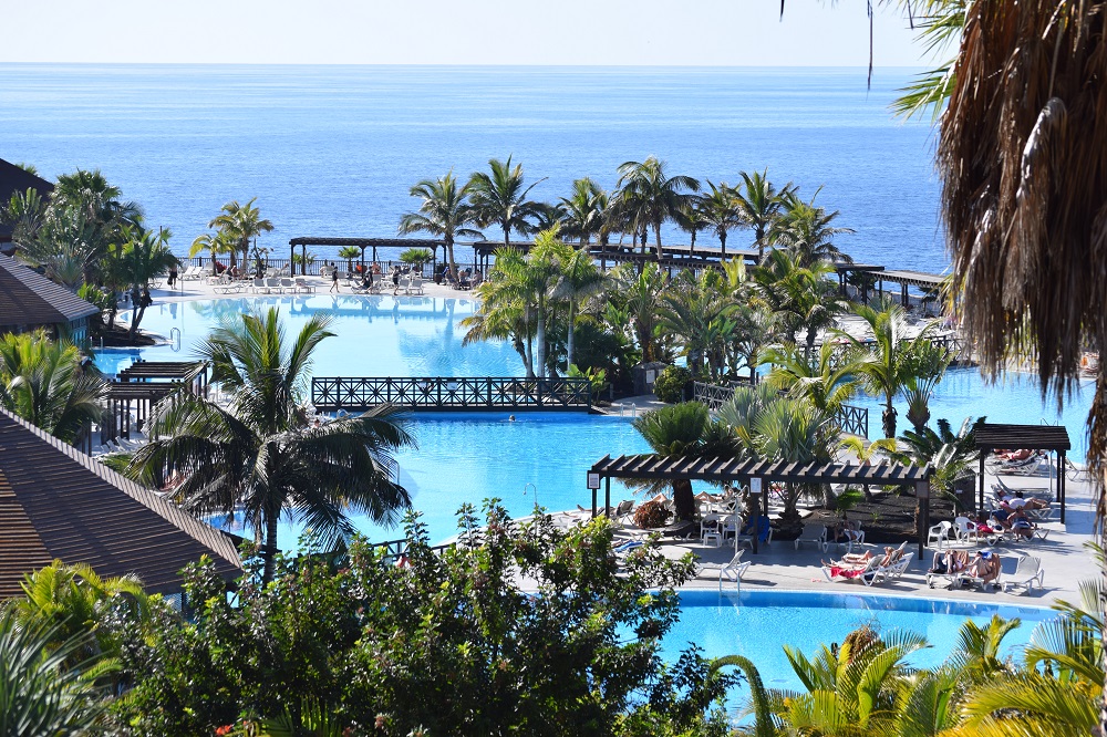 Die Reise nach La Palma - Teil 2 - Poollandschaft Hotel La Palma Princess - Sunnyside-of-life