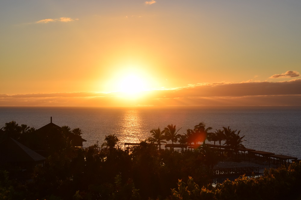 Die Reise nach La Palma - Teil 2 Sonnenuntergang Hotel La Palma Princess - Sunnyside-of-life